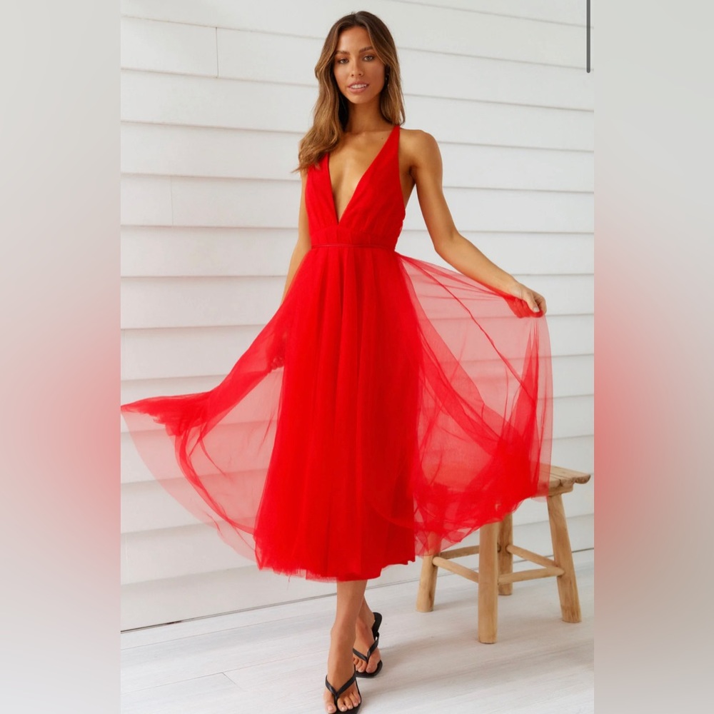 Hello Molly Summer Cinderella Midi Dress